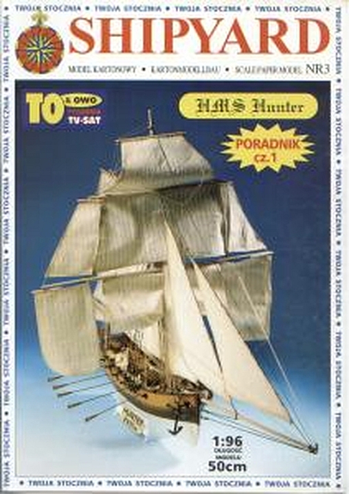 Plan Sloop HMS Hunter - SHIPYARD